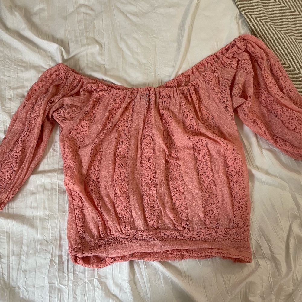 Pink top